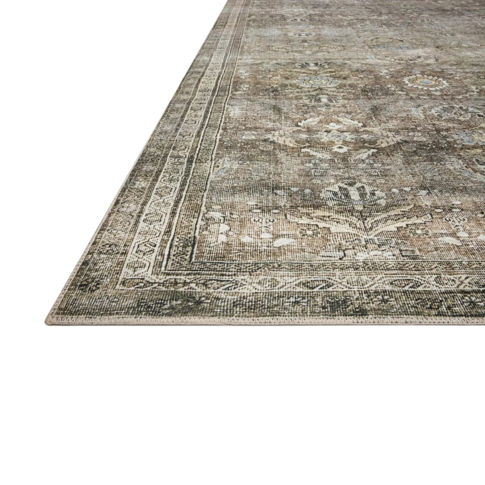 Layla Rug | Antique/Moss