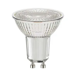 LUMiLiFe 4W GU10 LED Glass Spotlight - 345lm - 5000K