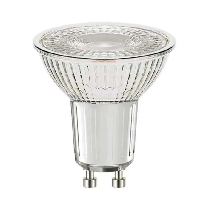 LUMiLiFe 4W GU10 LED Glass Spotlight - 345lm - 5000K