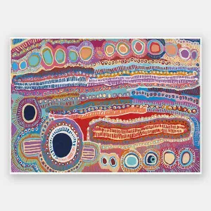 Malikijarra Jukurrpa Unframed Art Print