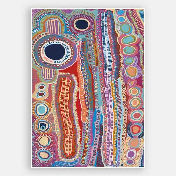 Malikijarra Jukurrpa Unframed Art Print