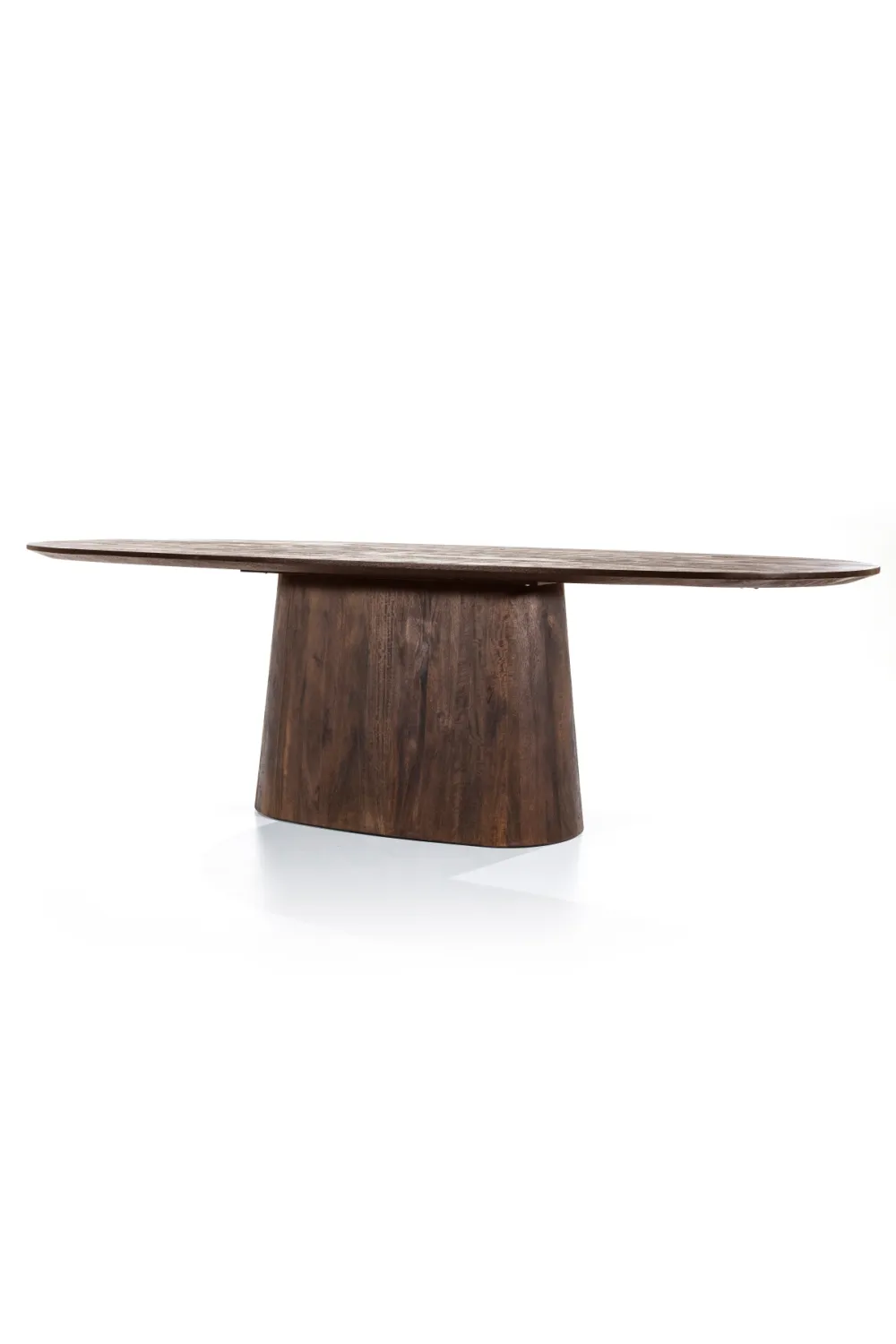 Mango Wood Pedestal Dining Table M | Eleonora Aron