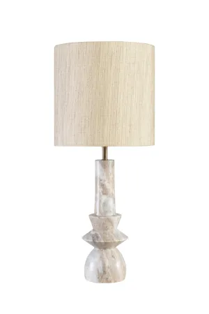 Marble Cream Shade Table Lamp | Versmissen Astro