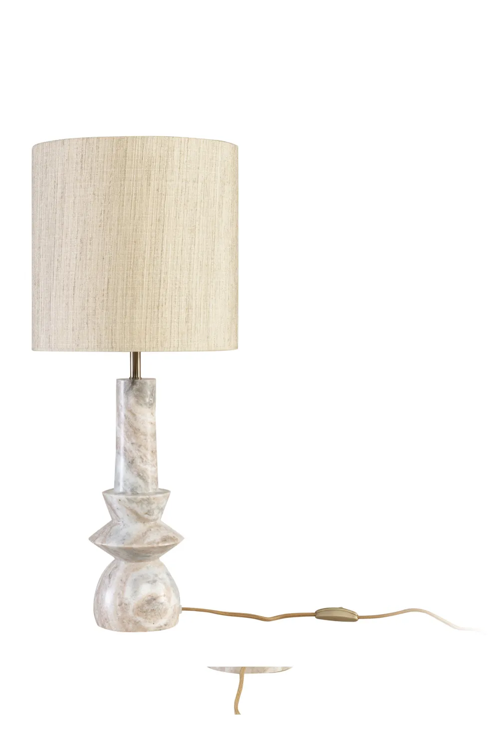 Marble Cream Shade Table Lamp | Versmissen Astro