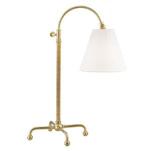 Mark D. Sikes Curves Brass Table Lamp