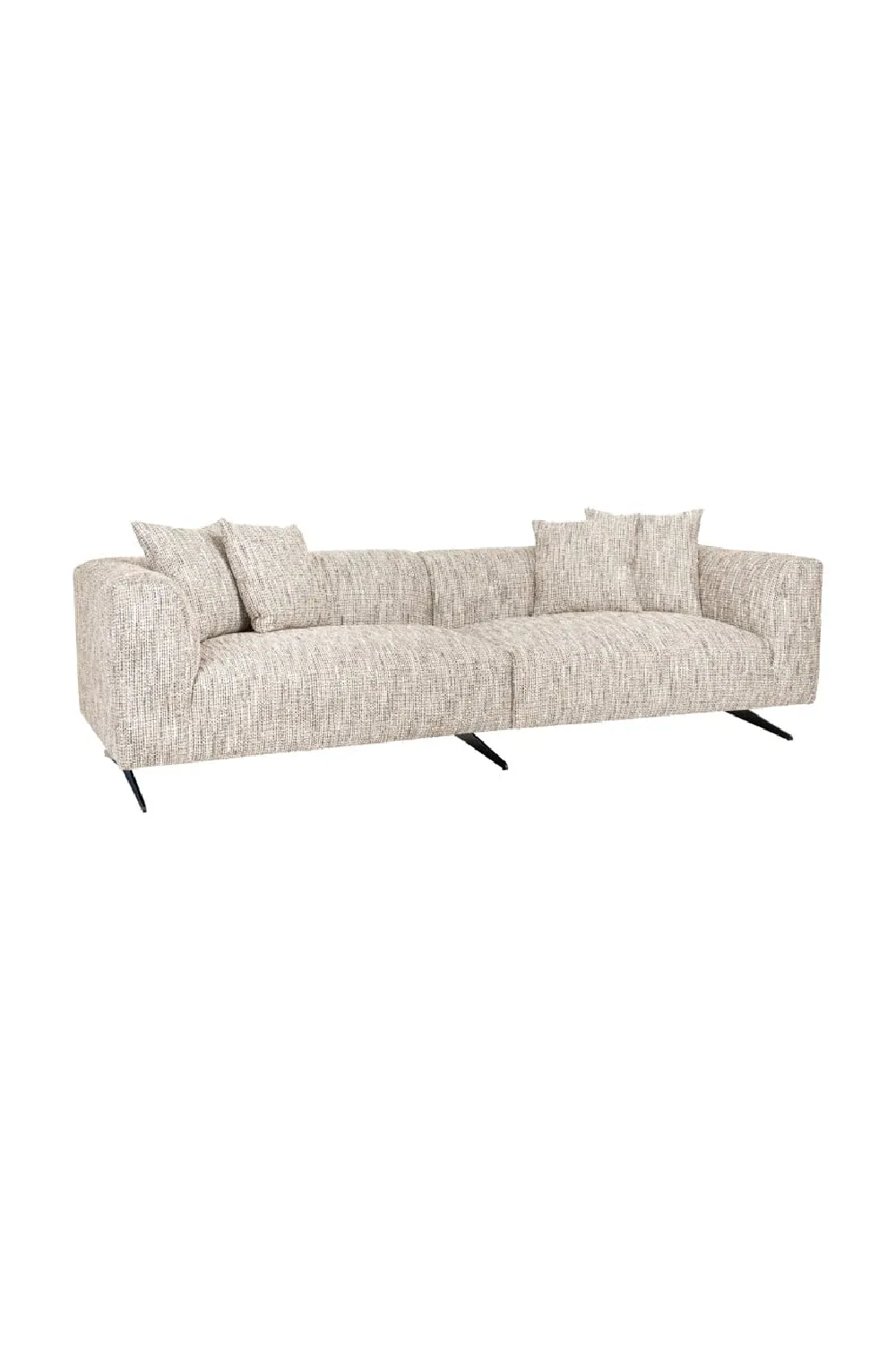 Metal Leg 3-Seater Sofa | OROA Hoxton