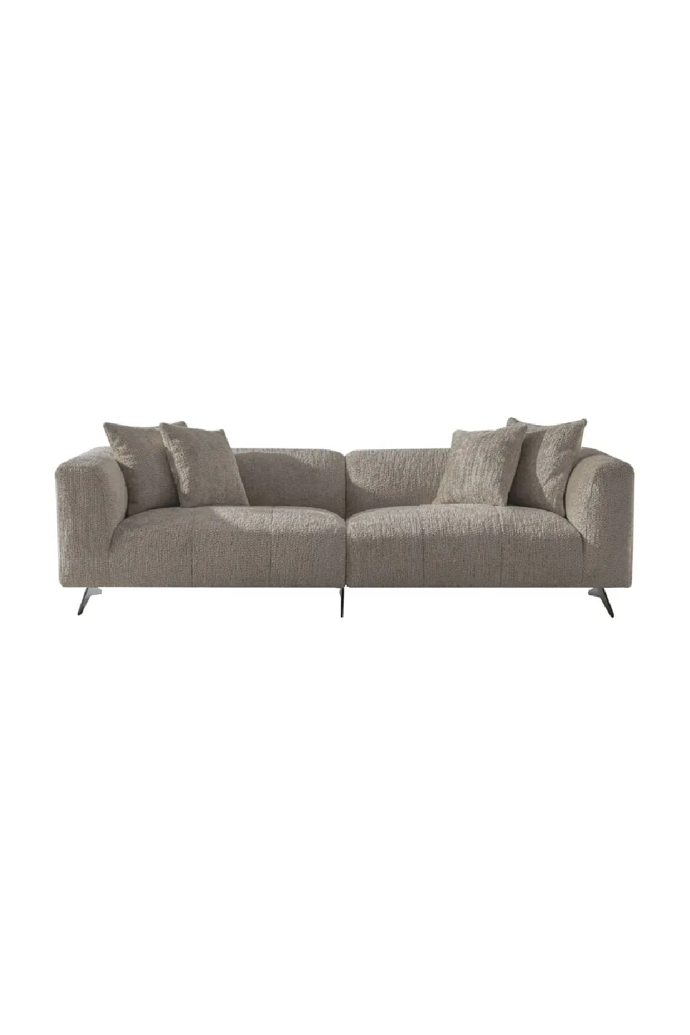 Metal Leg 3-Seater Sofa | OROA Hoxton