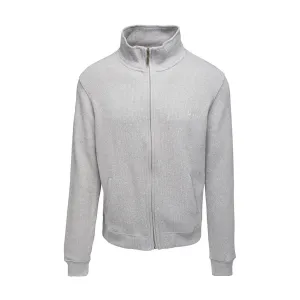 Monty Zip Sweater - Grey Melange