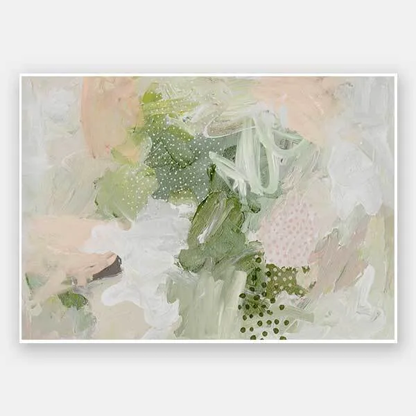 Moss and Ivy I Unframed Art Print