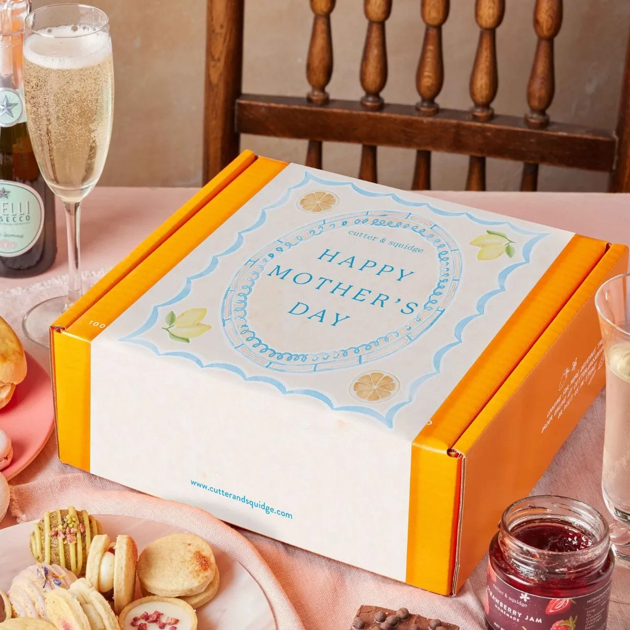 Mother's Day Afternoon Tea At Home with Prosecco