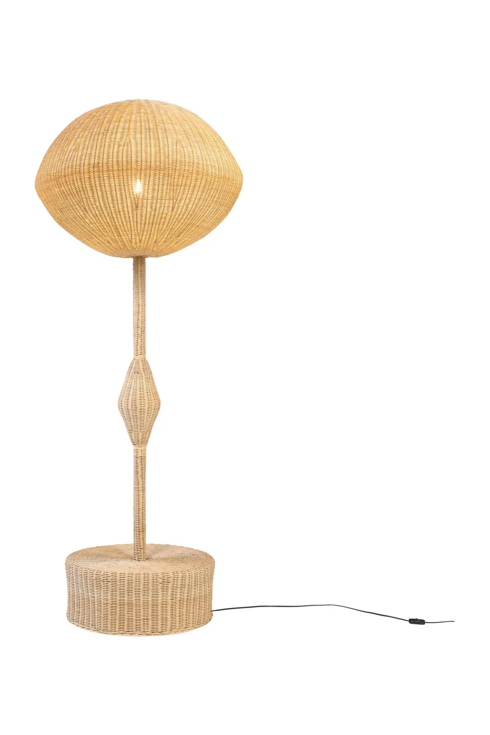 Natural Rattan Floor Lamp | Versmissen Chupa