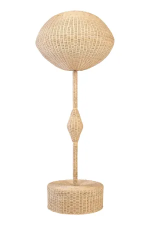 Natural Rattan Floor Lamp | Versmissen Chupa