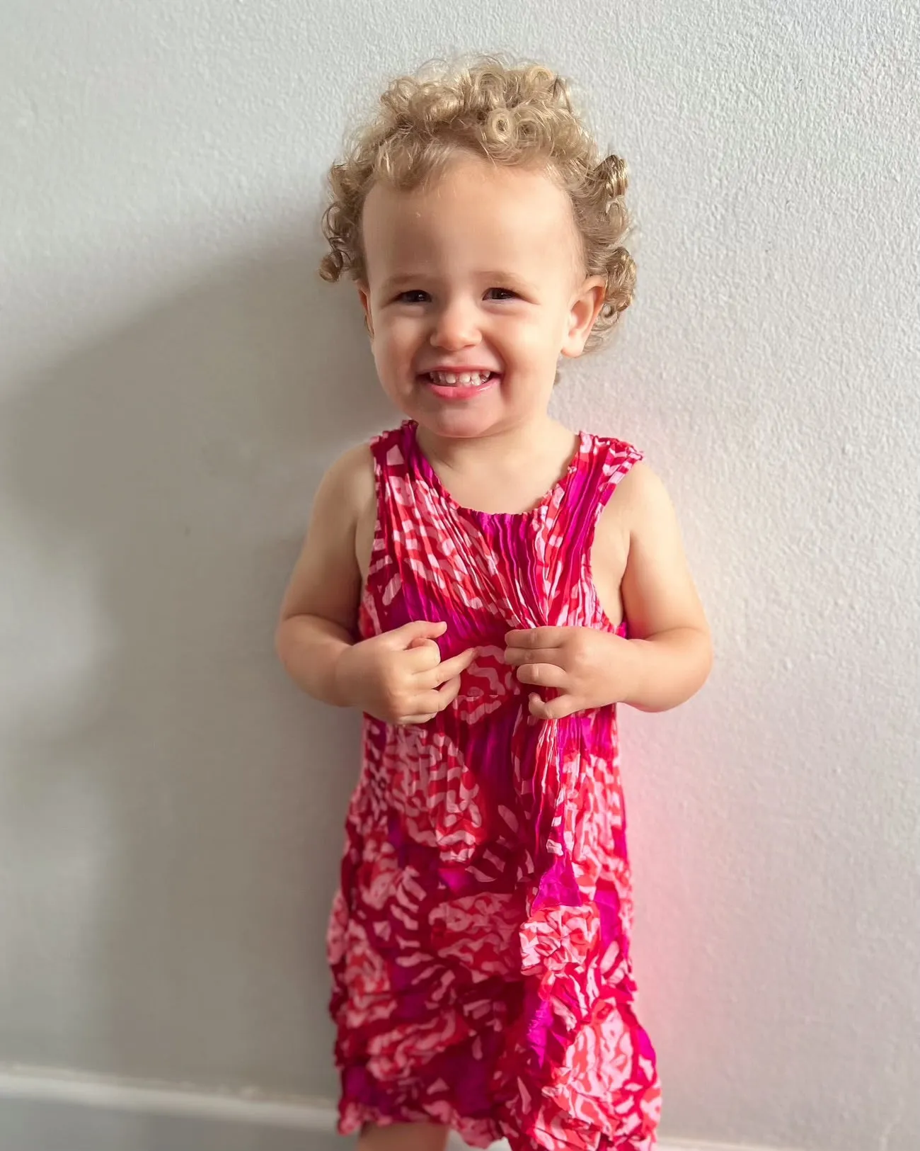 NEW | Mini Smash Pocket Dress | Pink Cockatoo