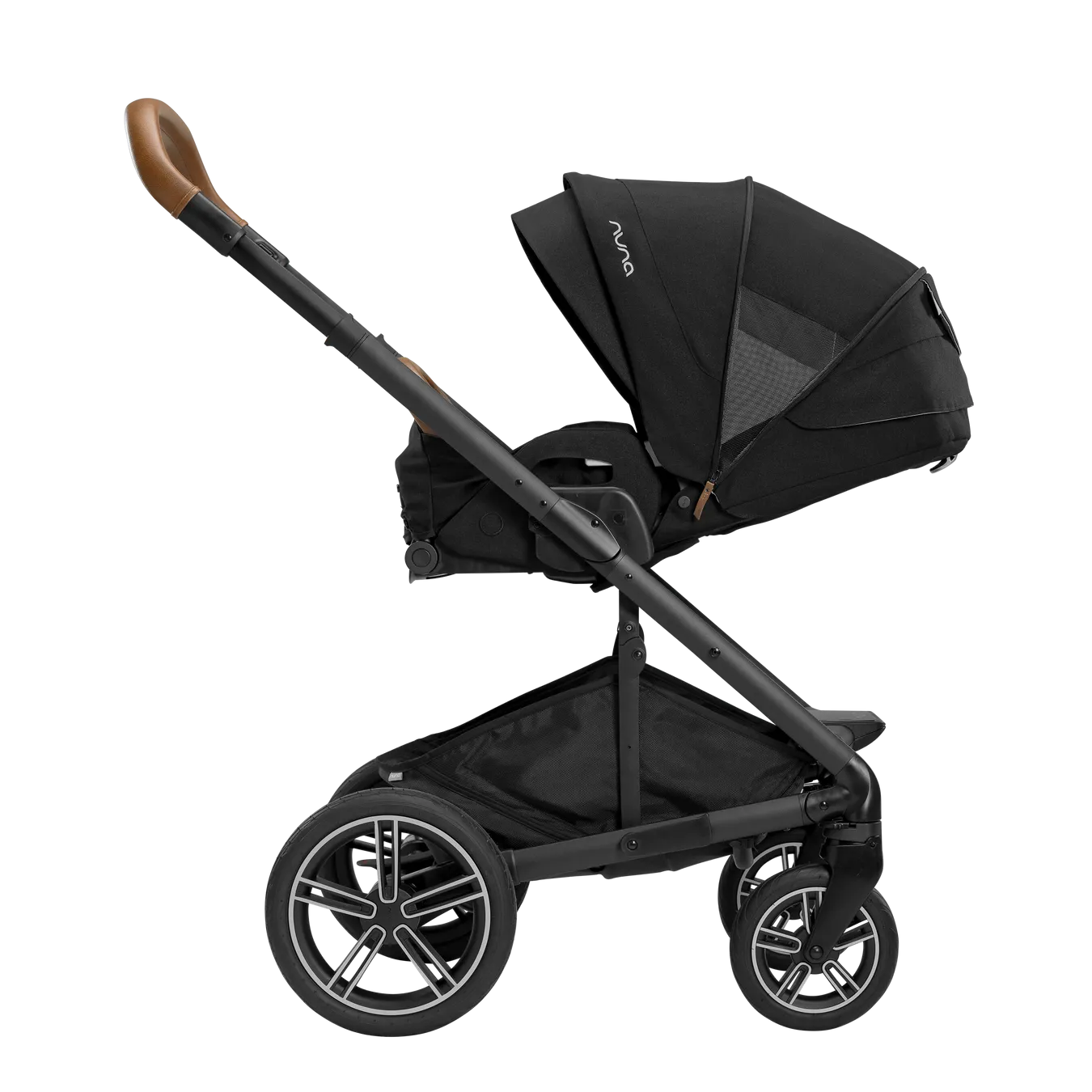 Nuna - Mixx NEXT Stroller   Pipa Aire RX Travel System - Caviar