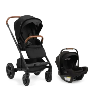 Nuna - Mixx NEXT Stroller   Pipa Aire RX Travel System - Caviar