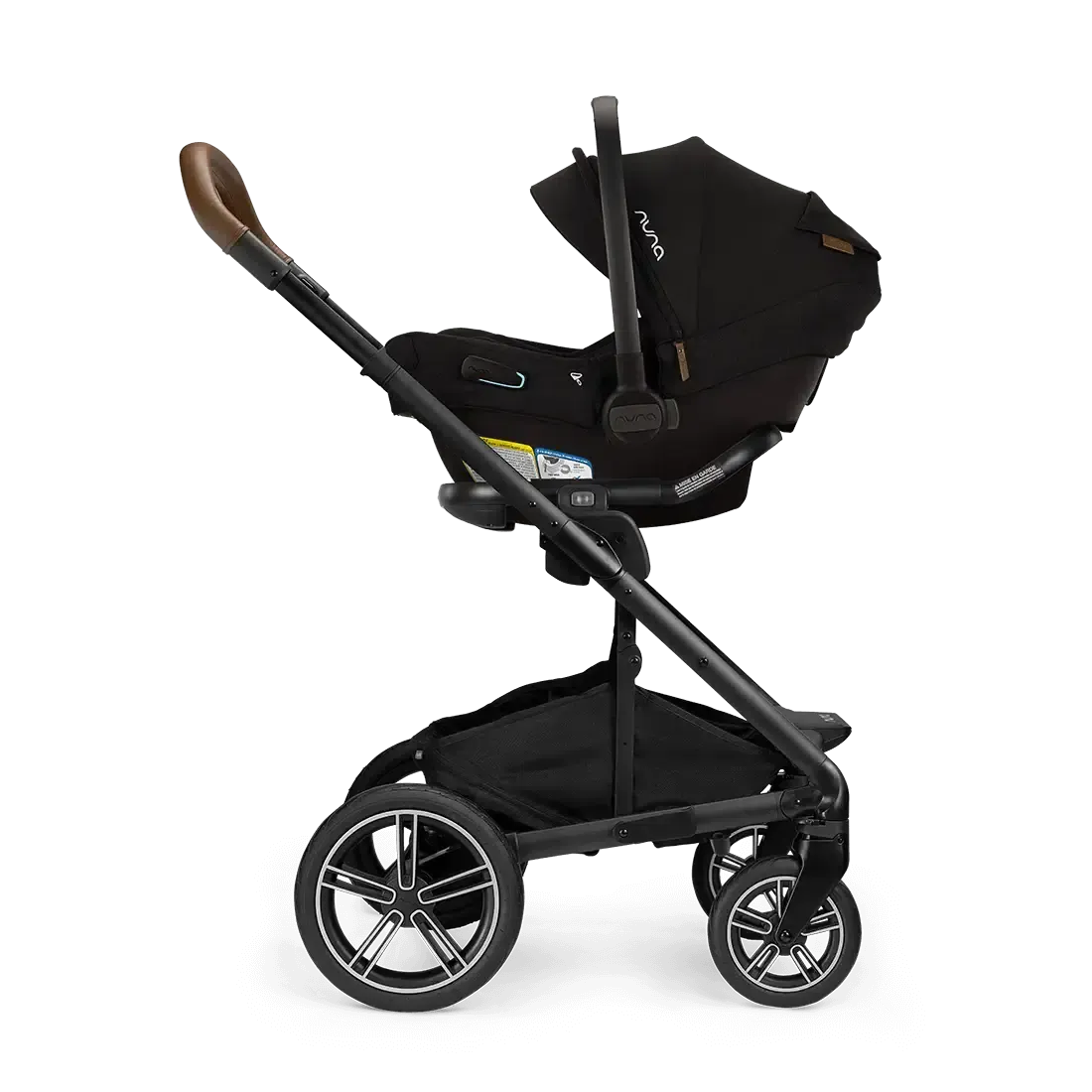 Nuna - Mixx NEXT Stroller   Pipa Aire RX Travel System - Caviar