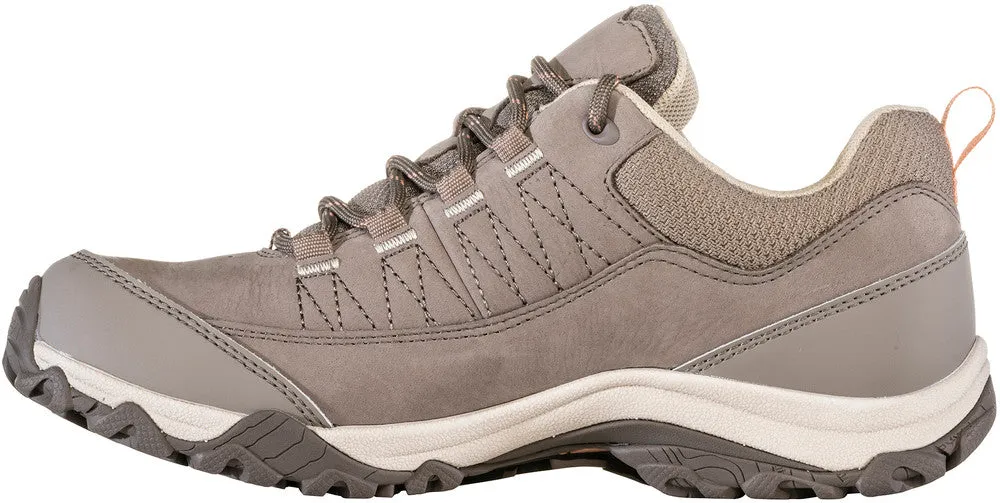 Oboz Ousel Low Waterproof (Women's) - Cinder Stone