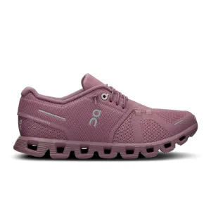 On Running Cloud 5 Running Shoe (Women) - Fig/Quartz