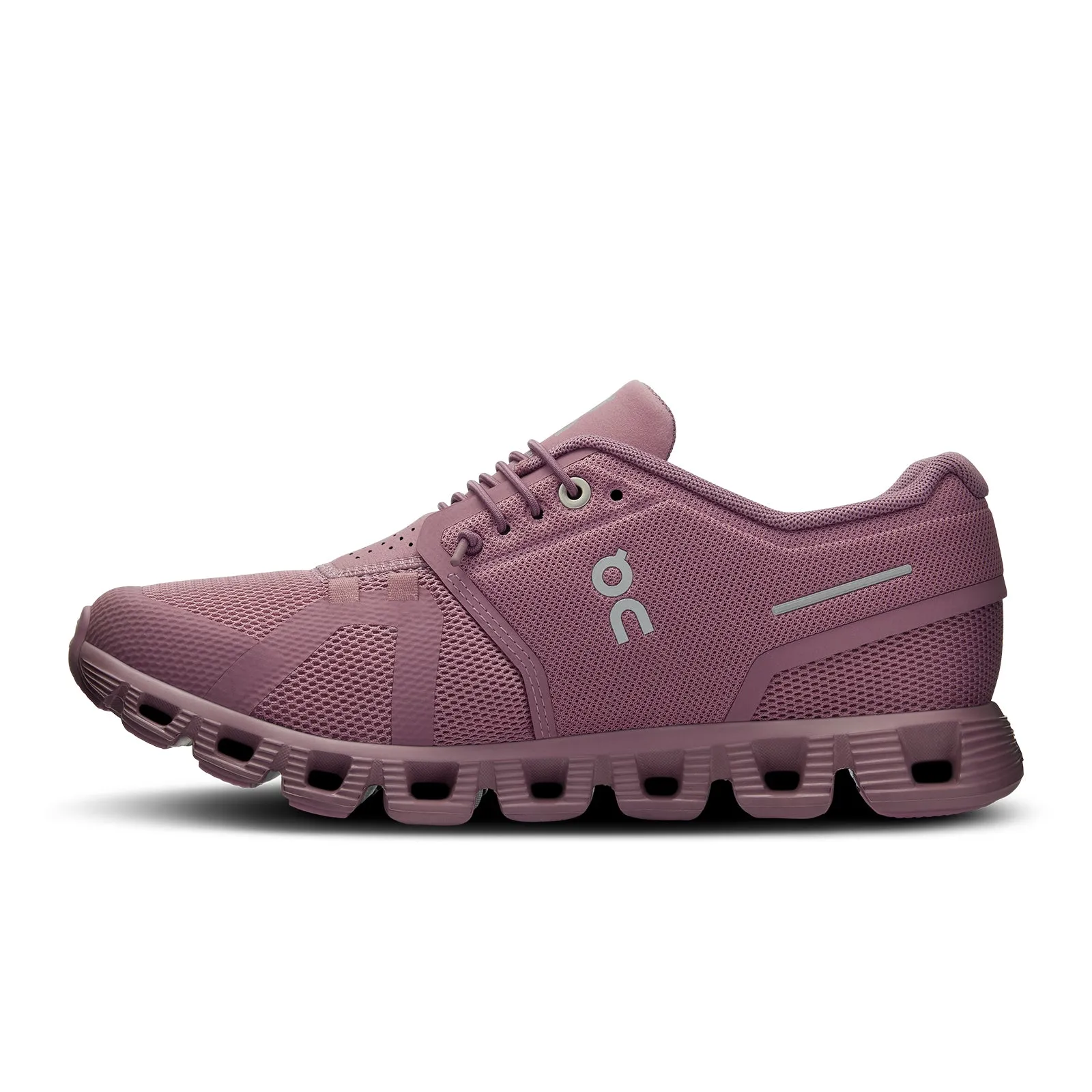 On Running Cloud 5 Running Shoe (Women) - Fig/Quartz