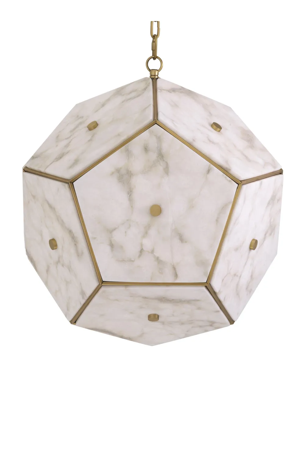 Pentagonal Alabaster Lantern | Eichholtz Gallo