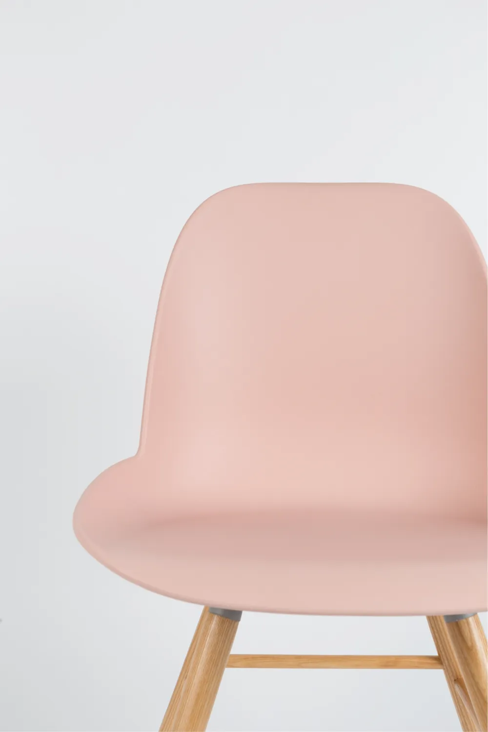 Pink Molded Dining Chairs (2) | Zuiver Albert Kuip