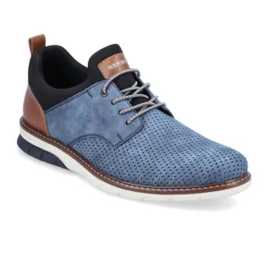 Rieker 14450-14 Dustin Lace Up (Men) - Blue/Brown