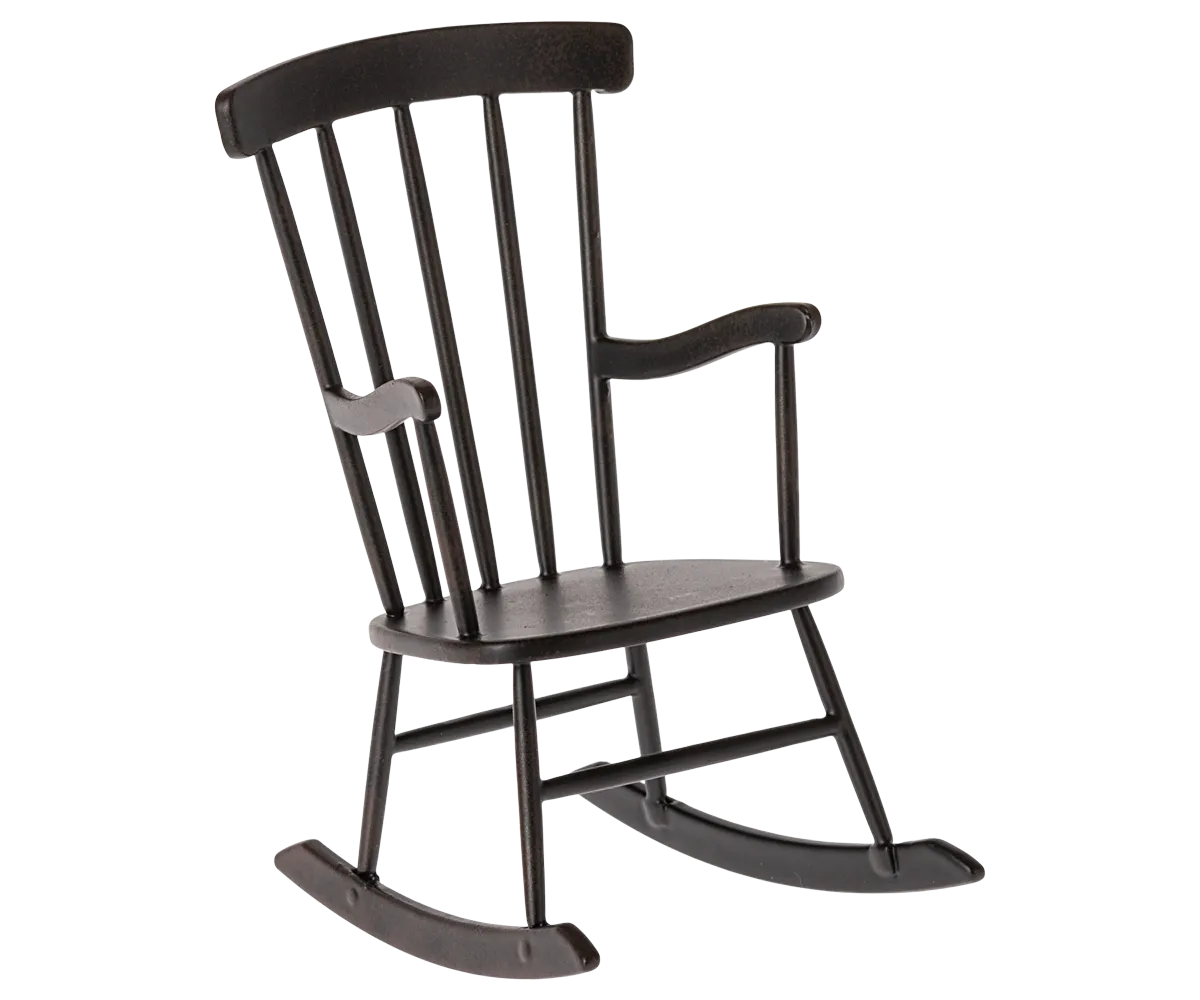 Rocking Chair, Miniature - Anthracite