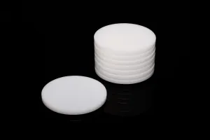 Round Coaster Set in White