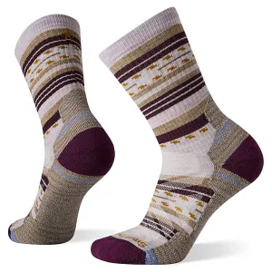 Smartwool Hike Light Cushion Margarita Crew Socks (Women's) - Purple Eclipse