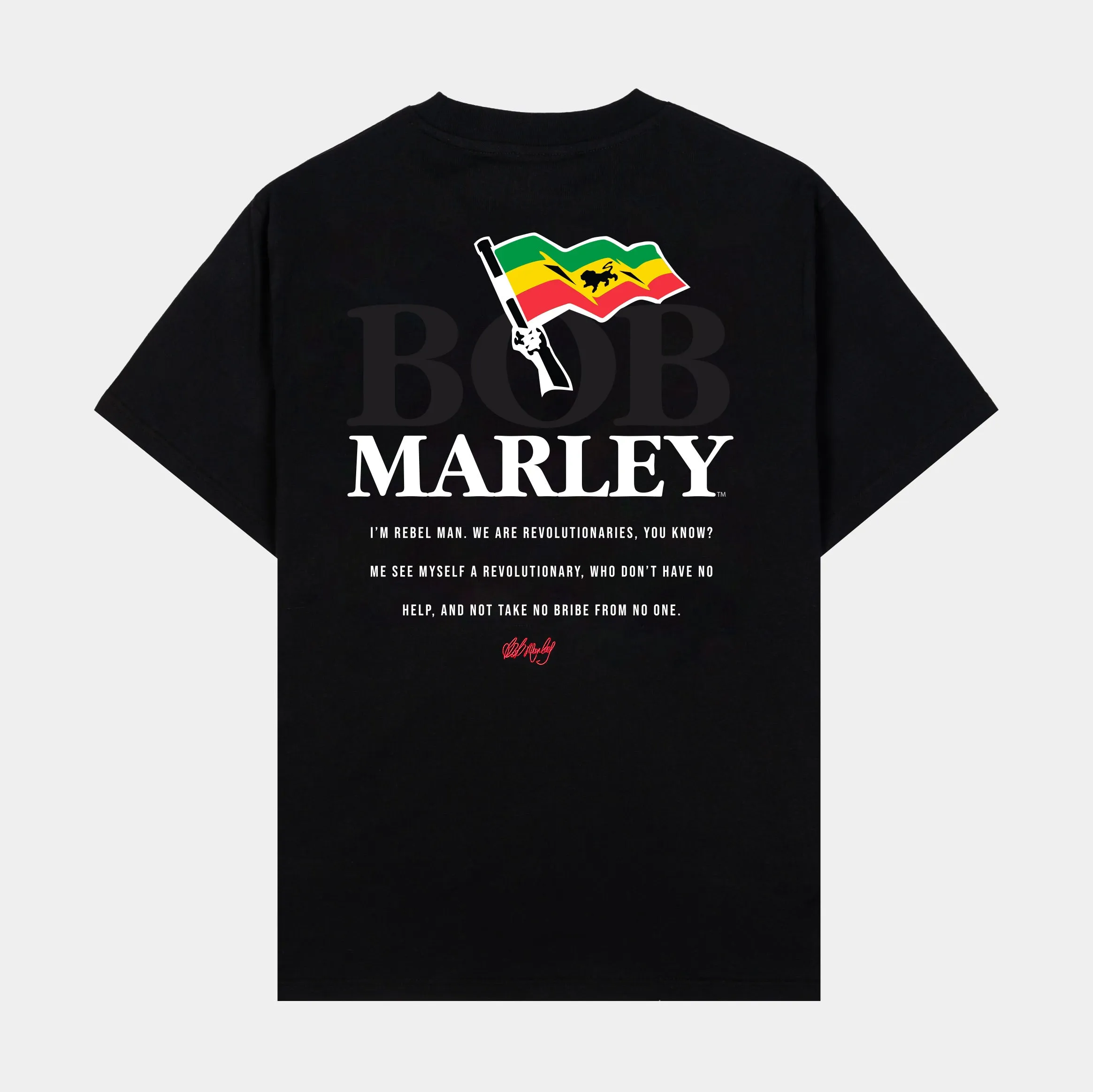 SP x Bob Marley Revolution Mens Short Sleeve Shirt (Black)