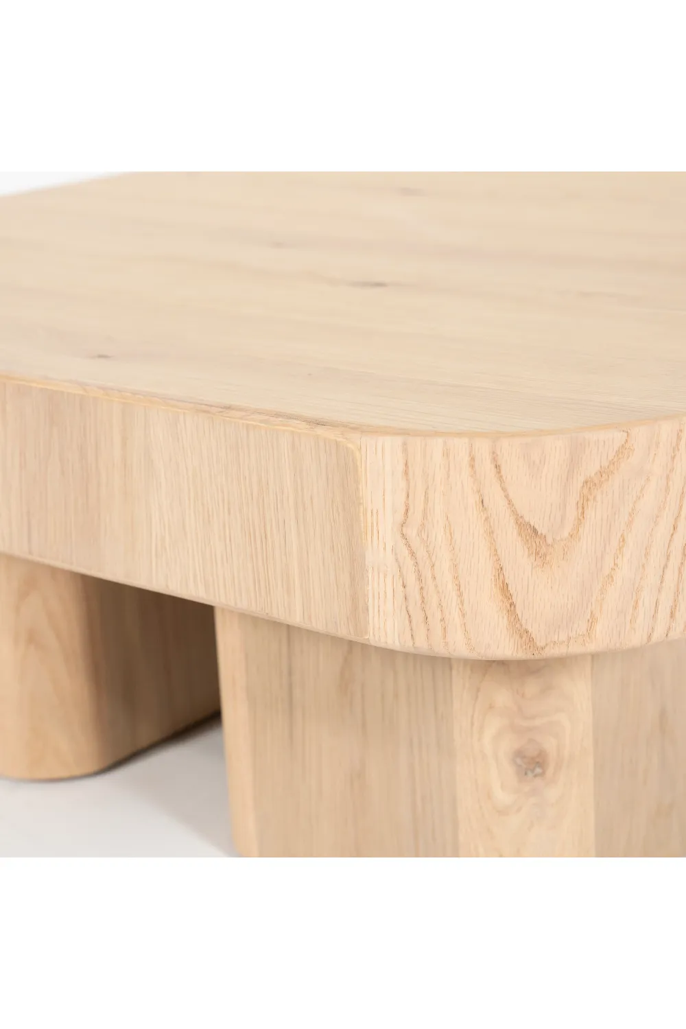 Square Oak Coffee Table | Eleonora Harmonie