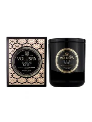 Suede Noir Classic Candle