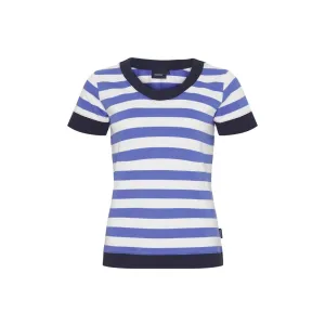 Tonnere Striped Short Sleeve Tee - Blue/Pearl