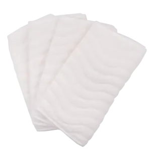 Ubbi - Reusable Changing Pad Topper 4 Pack - White