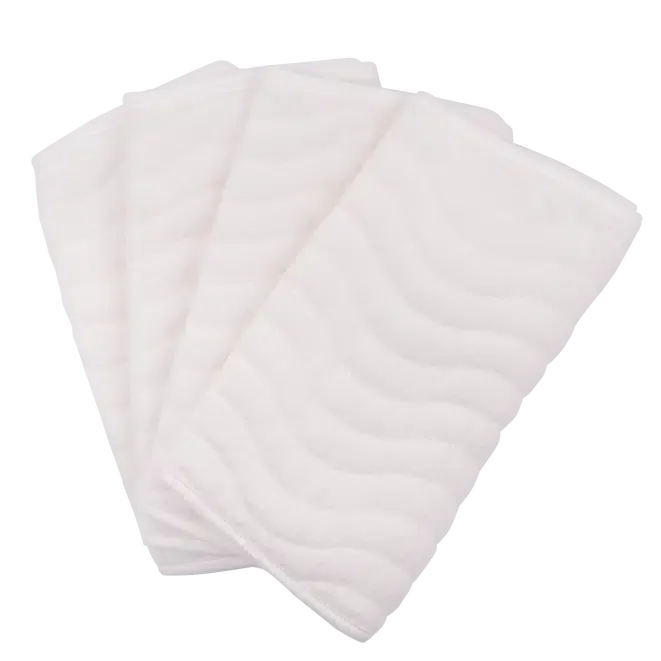 Ubbi - Reusable Changing Pad Topper 4 Pack - White