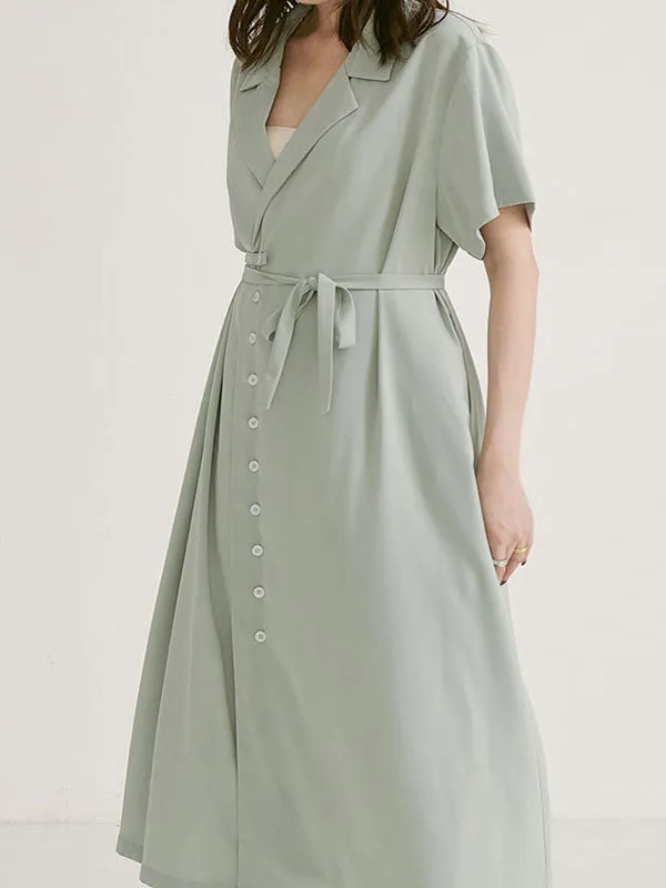 Up A Notch Shirt Dress