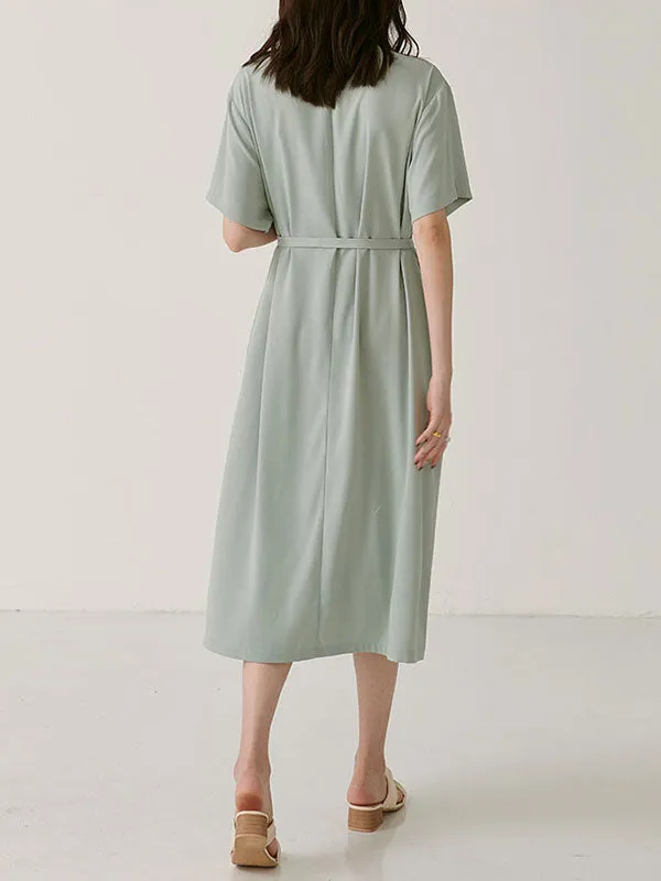 Up A Notch Shirt Dress