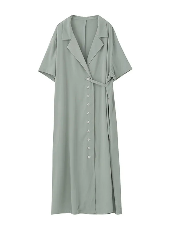 Up A Notch Shirt Dress