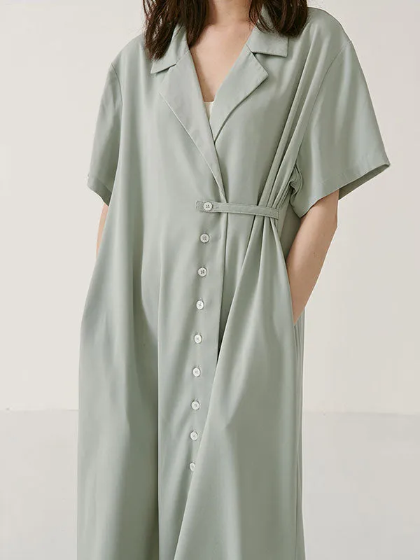 Up A Notch Shirt Dress