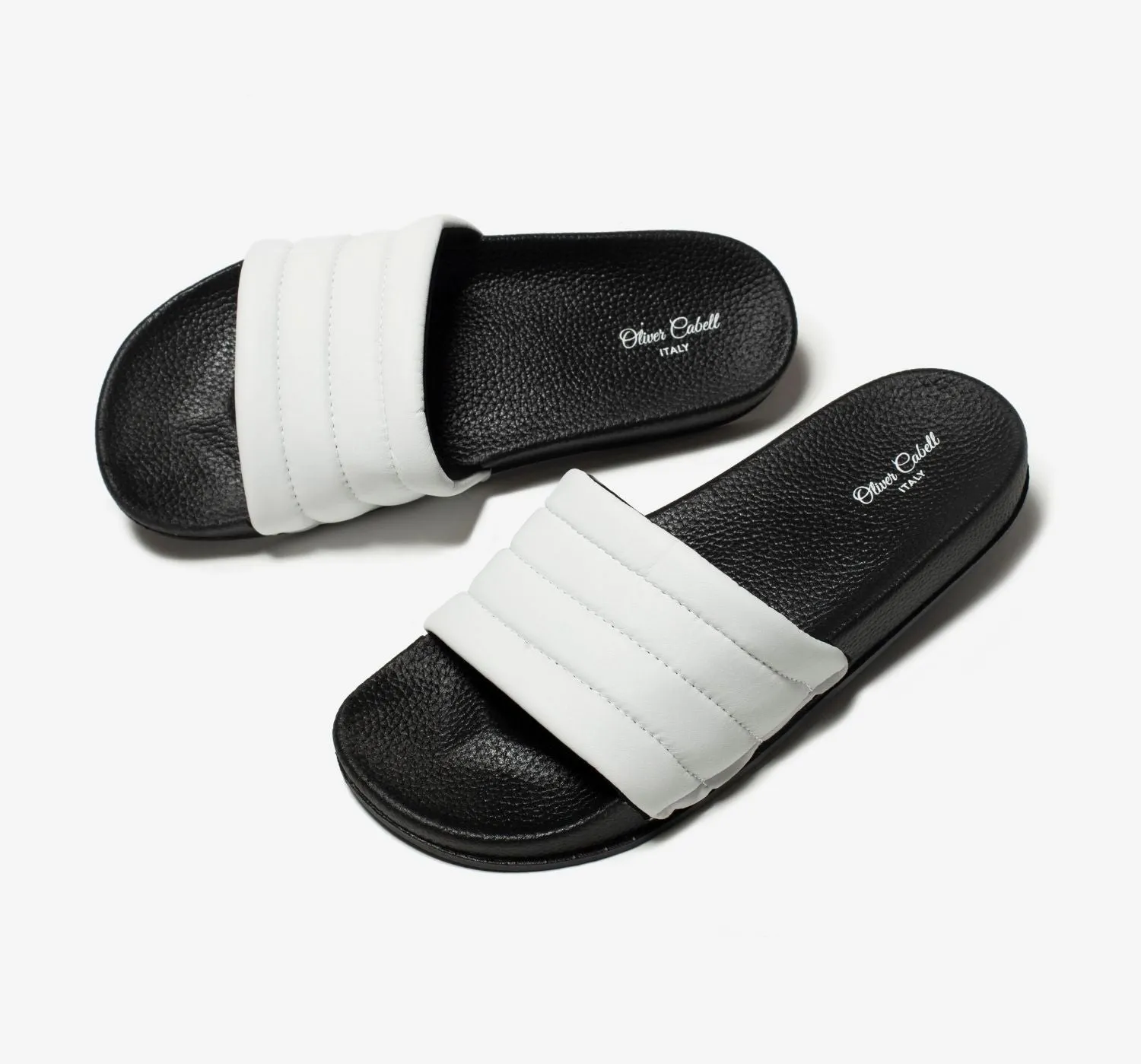 Vegan Slides | White