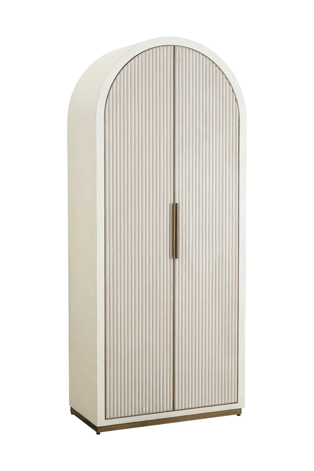 White Arched 2-Door Cabinet | OROA Tivoli