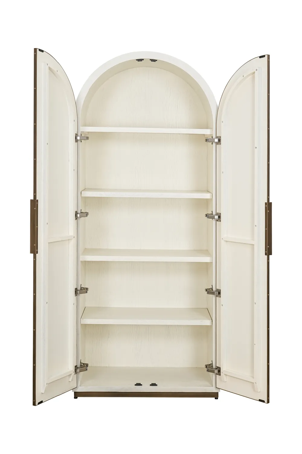 White Arched 2-Door Cabinet | OROA Tivoli