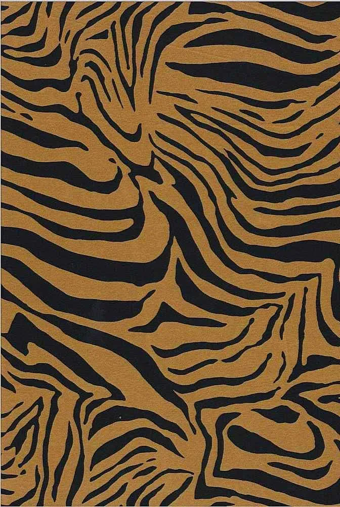 ZEBRA PRINT ON POLYESTER SATIN CHIFFON [NFA190617-035]